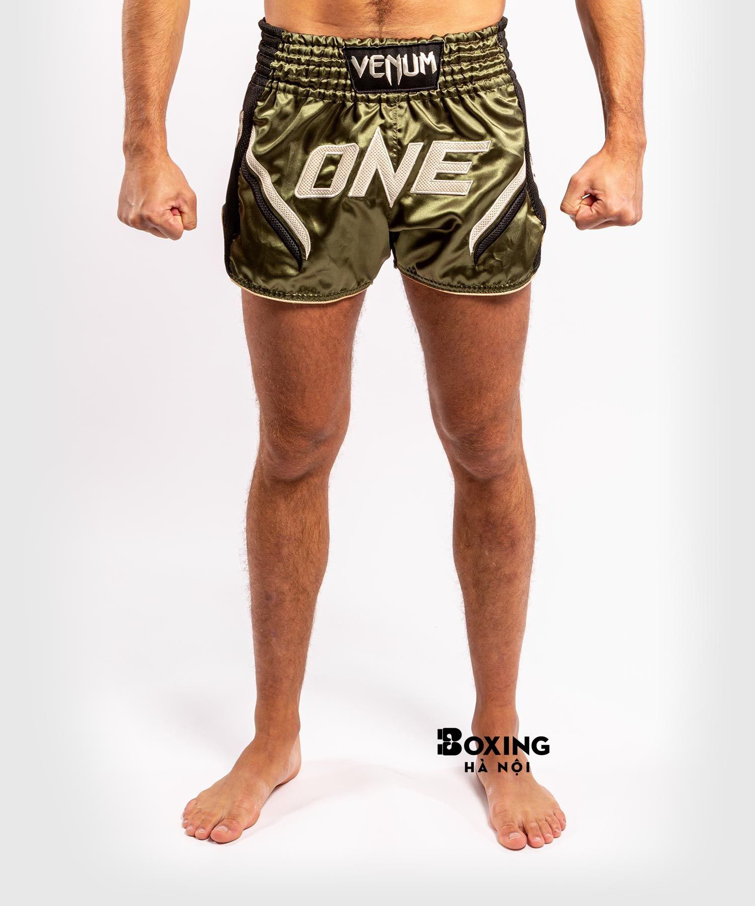 QUẦN MUAY VENUM ONE FC IMPACT - ĐEN / KAKI