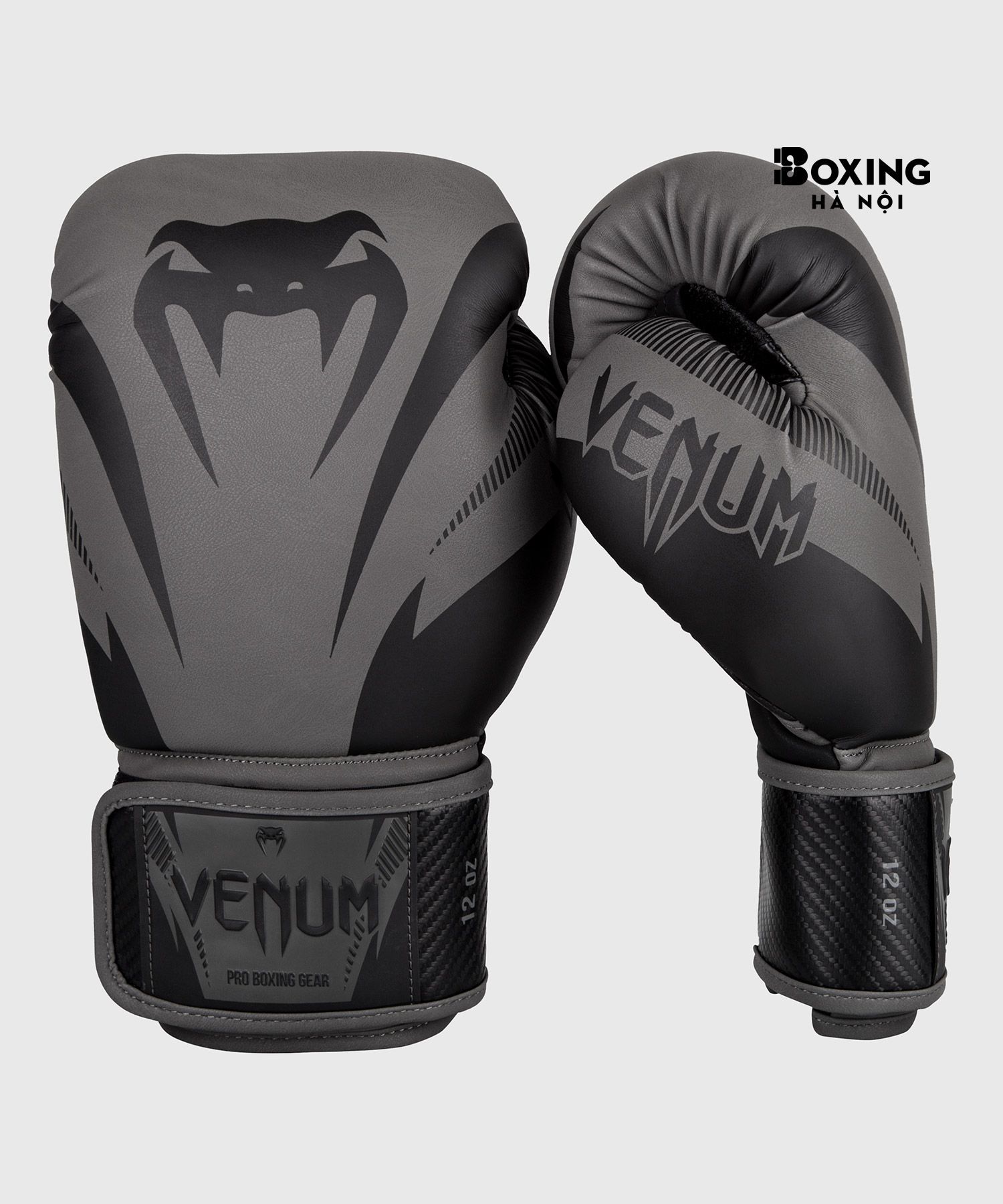 GĂNG TAY BOXING VENUM IMPACT - XÁM / ĐEN