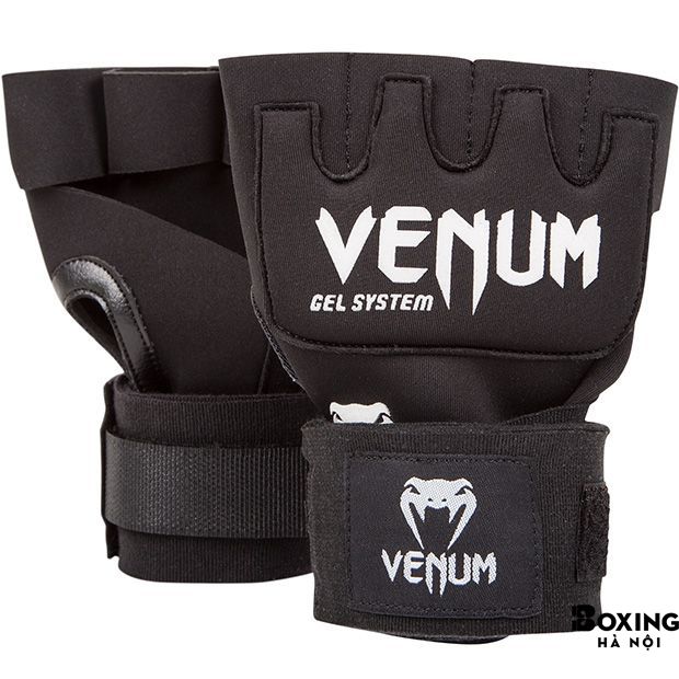 BĂNG QUẤN TAY VENUM KONTACT GEL WRAPS - ĐEN / TRẮNG