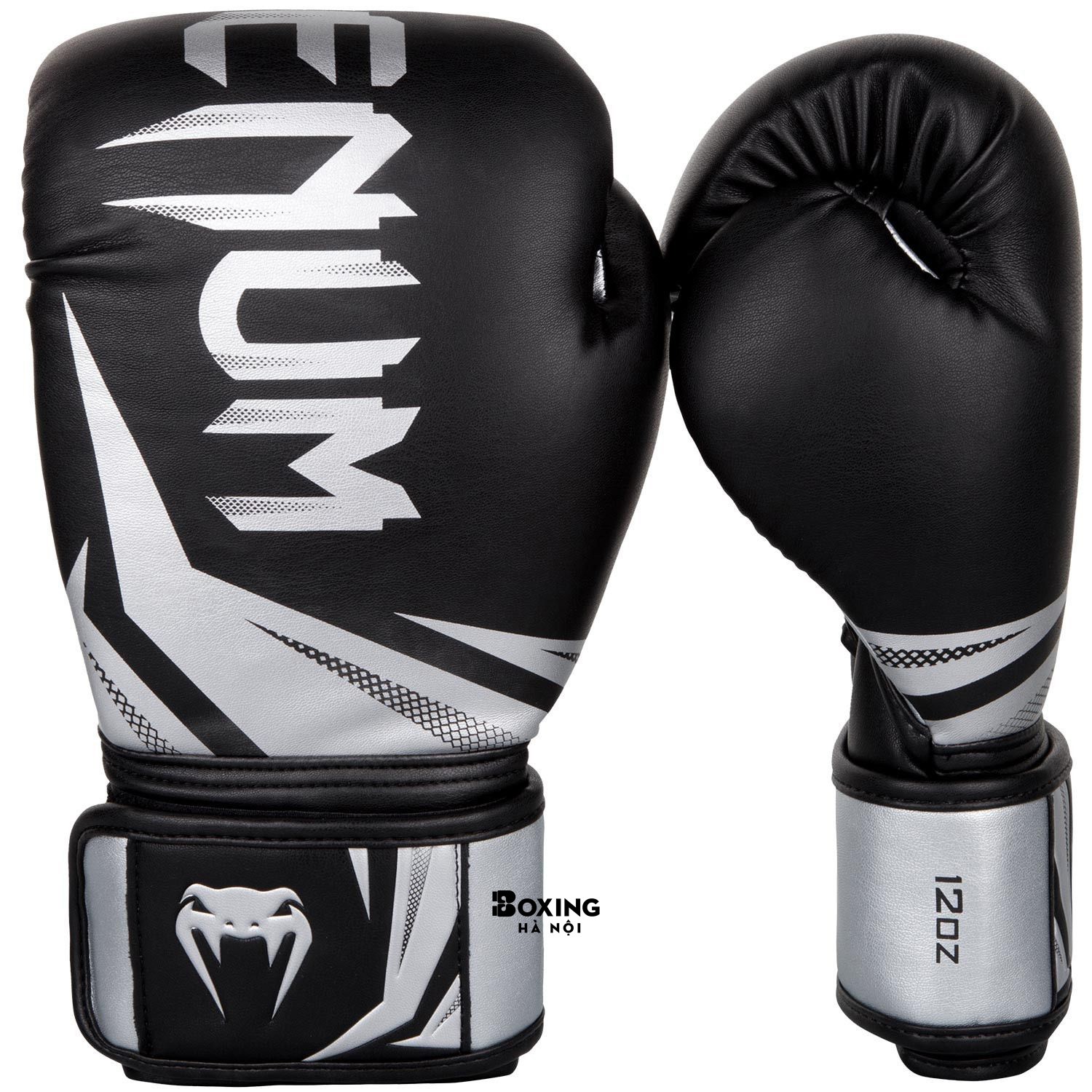 GĂNG TAY BOXING VENUM CHALLENGER 3.0 - ĐEN / BẠC