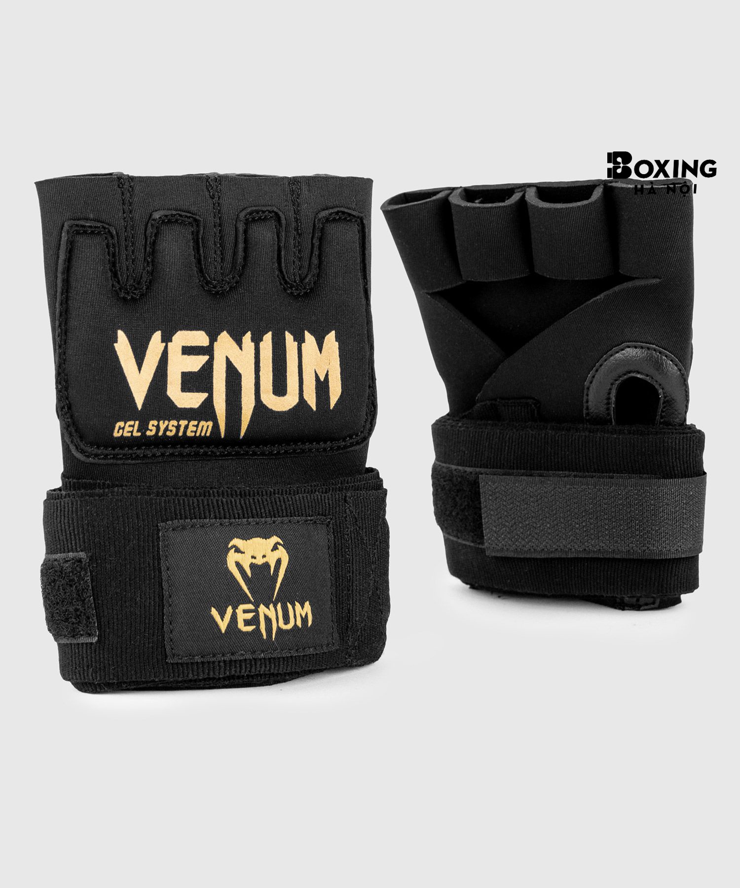 BĂNG QUẤN TAY VENUM KONTACT GEL WRAPS - ĐEN / VÀNG