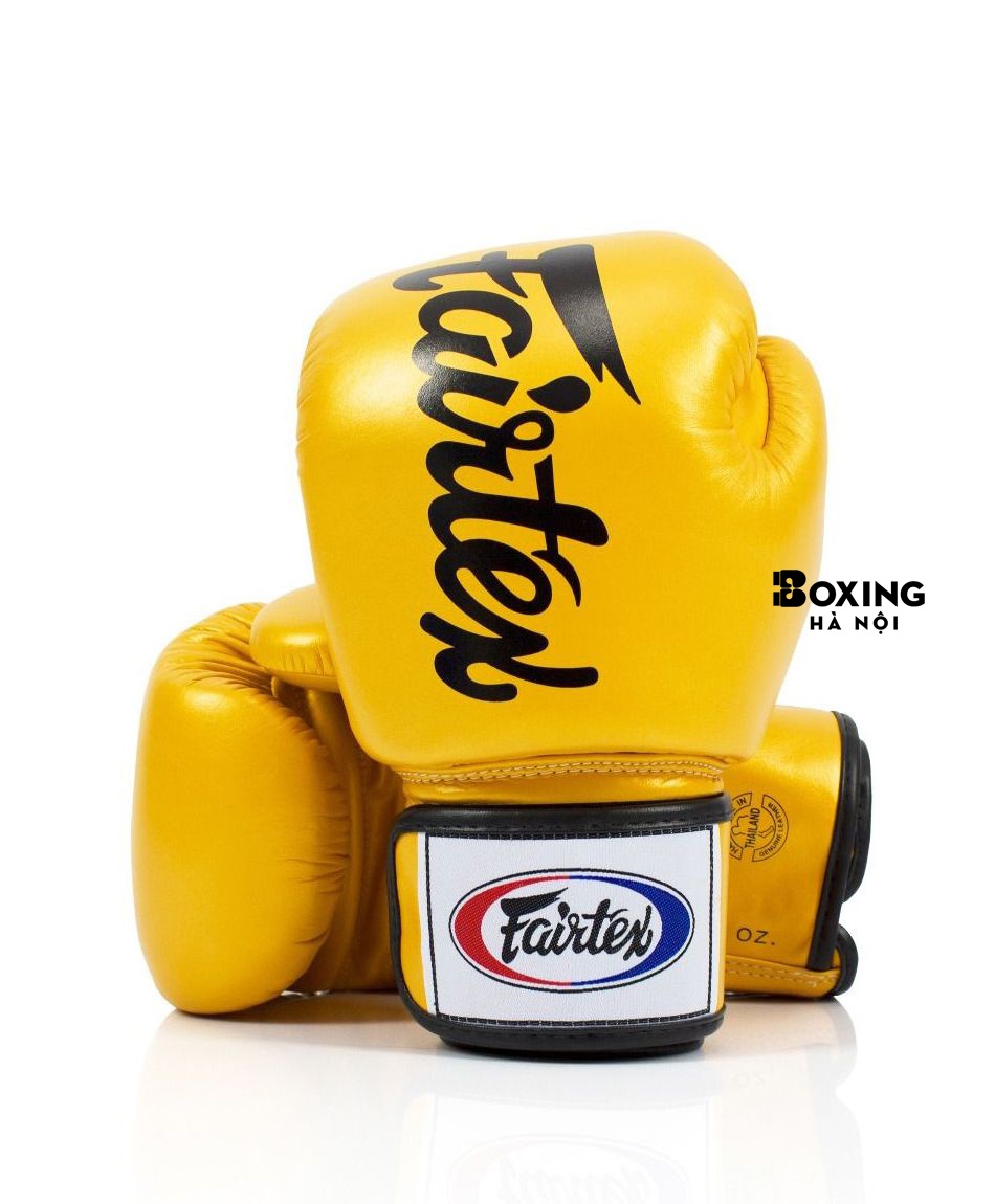 GĂNG TAY BOXING FAIRTEX DELUXE TIGHT-FIT GOLD