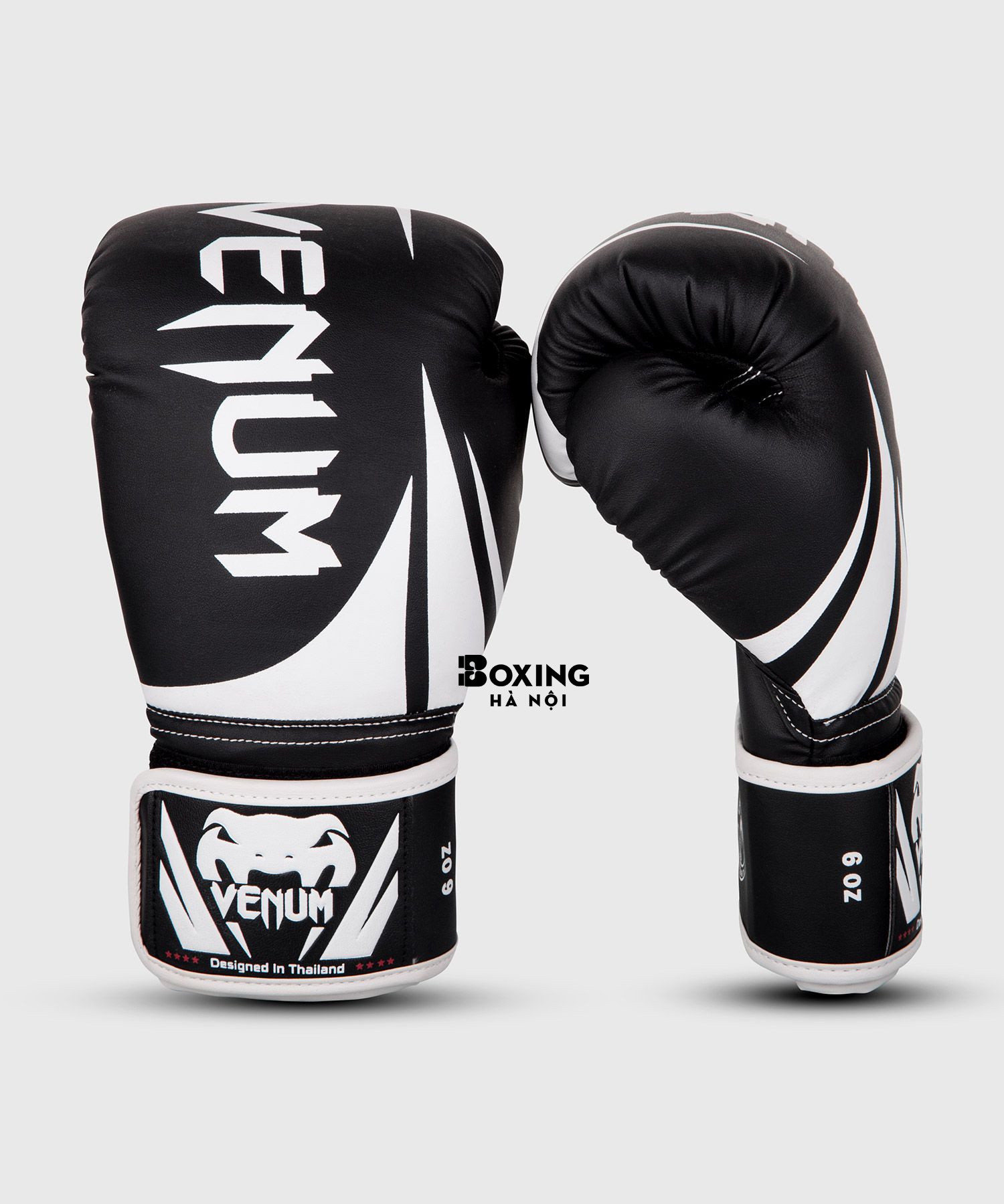 GĂNG TAY BOXING TRẺ EM VENUM CHALLENGER 2.0 - ĐEN / TRẮNG