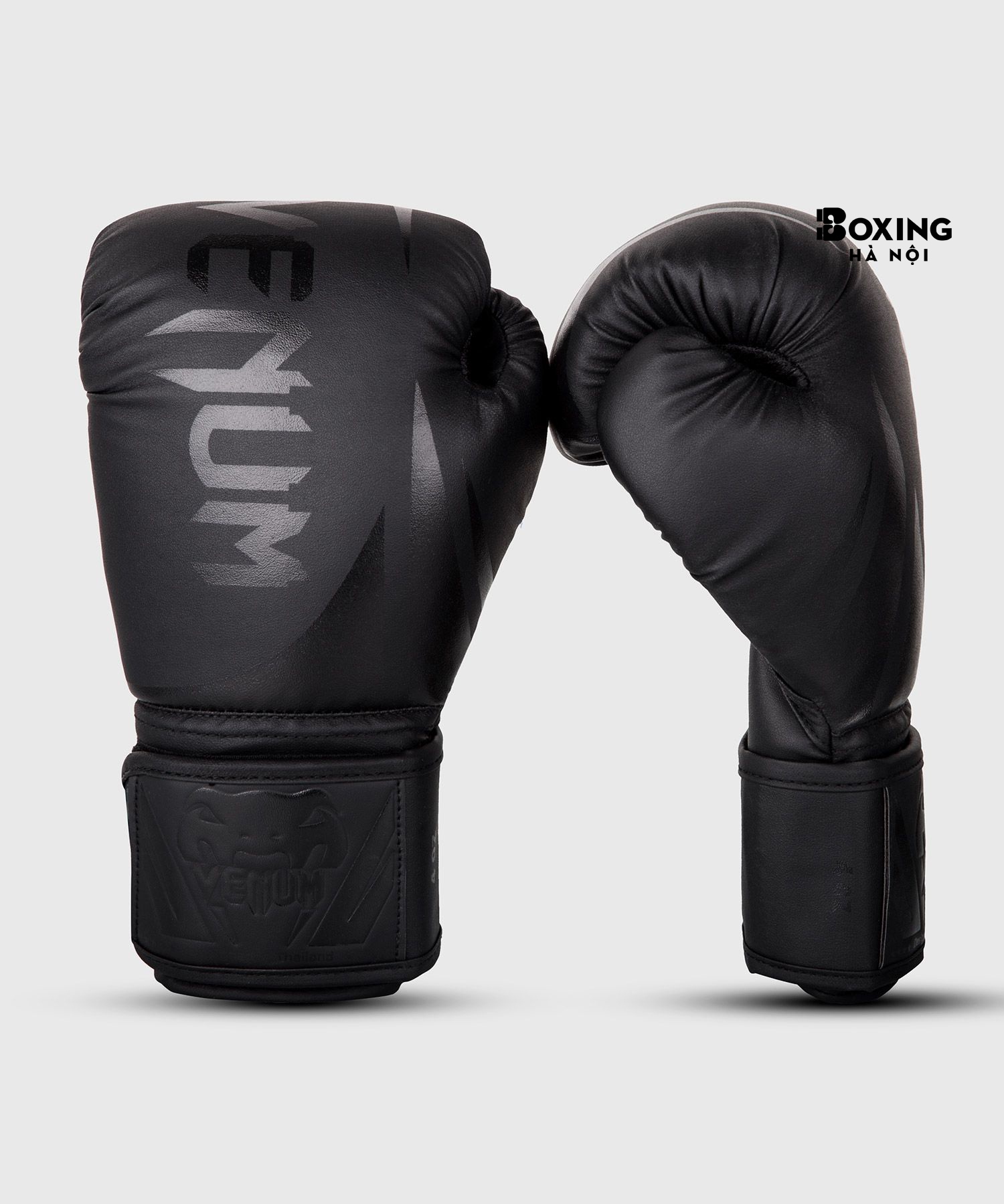 GĂNG TAY BOXING TRẺ EM VENUM CHALLENGER 2.0 - ĐEN / ĐEN