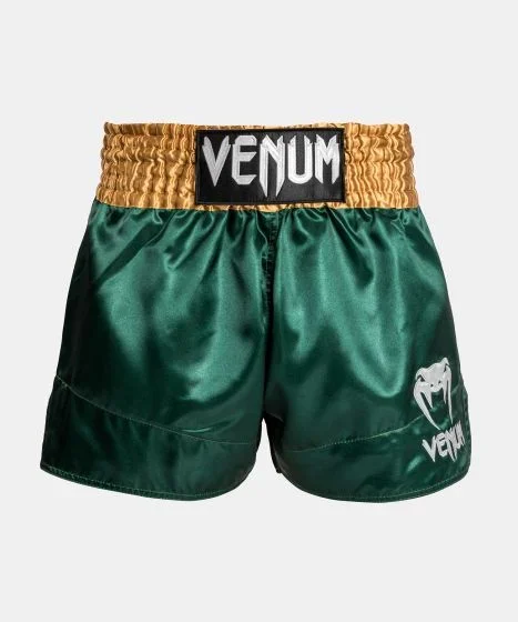 QUẦN MUAY THÁI VENUM CLASSIC - XANH/VÀNG/TRẮNG - XL