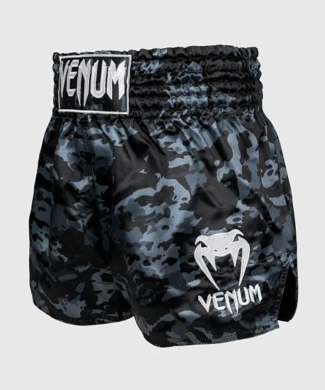 QUẦN MUAY THÁI VENUM DARK CAMO - XANH NAVY - XL