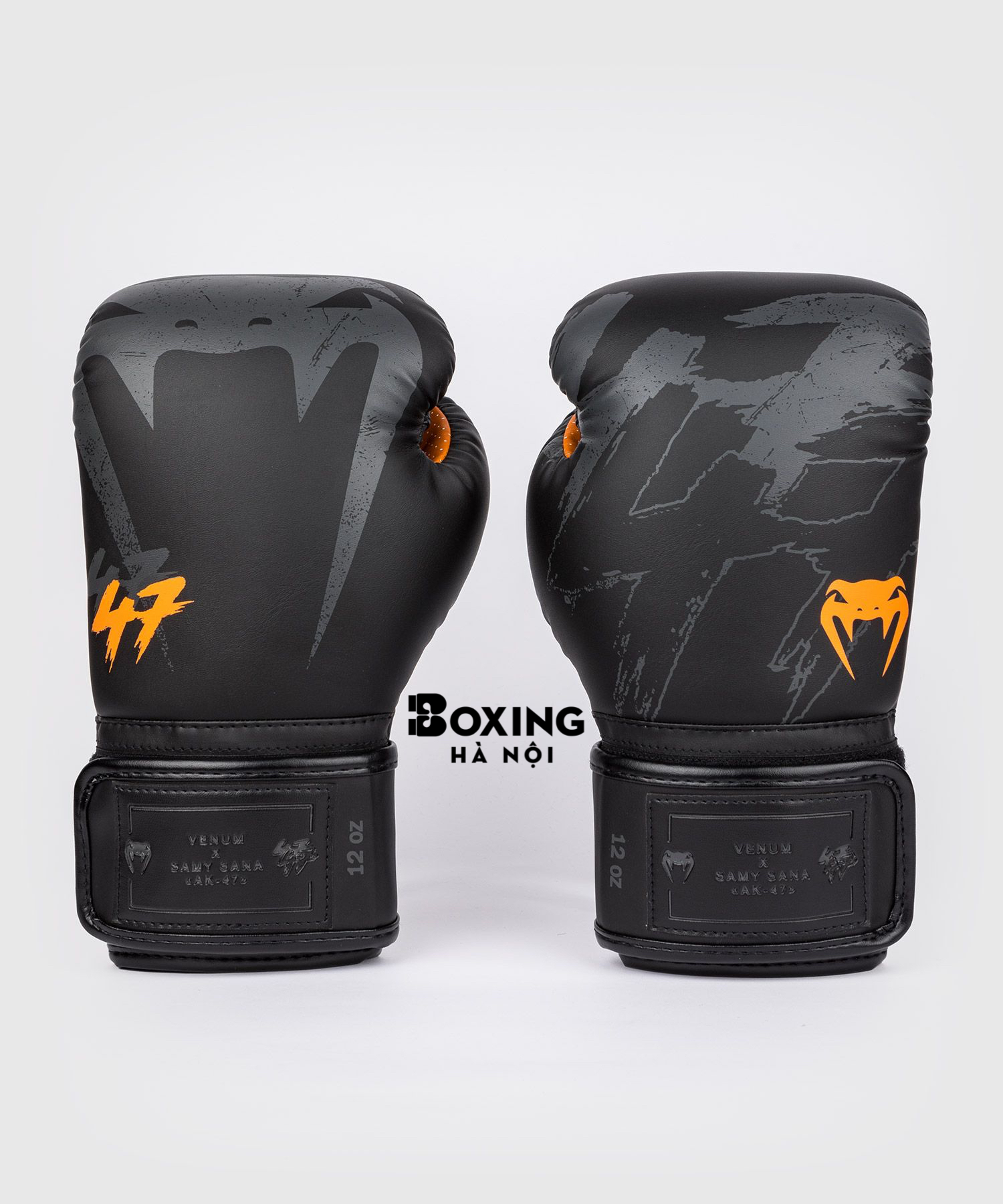 GĂNG TAY BOXING VENUM S47 ĐEN/CAM