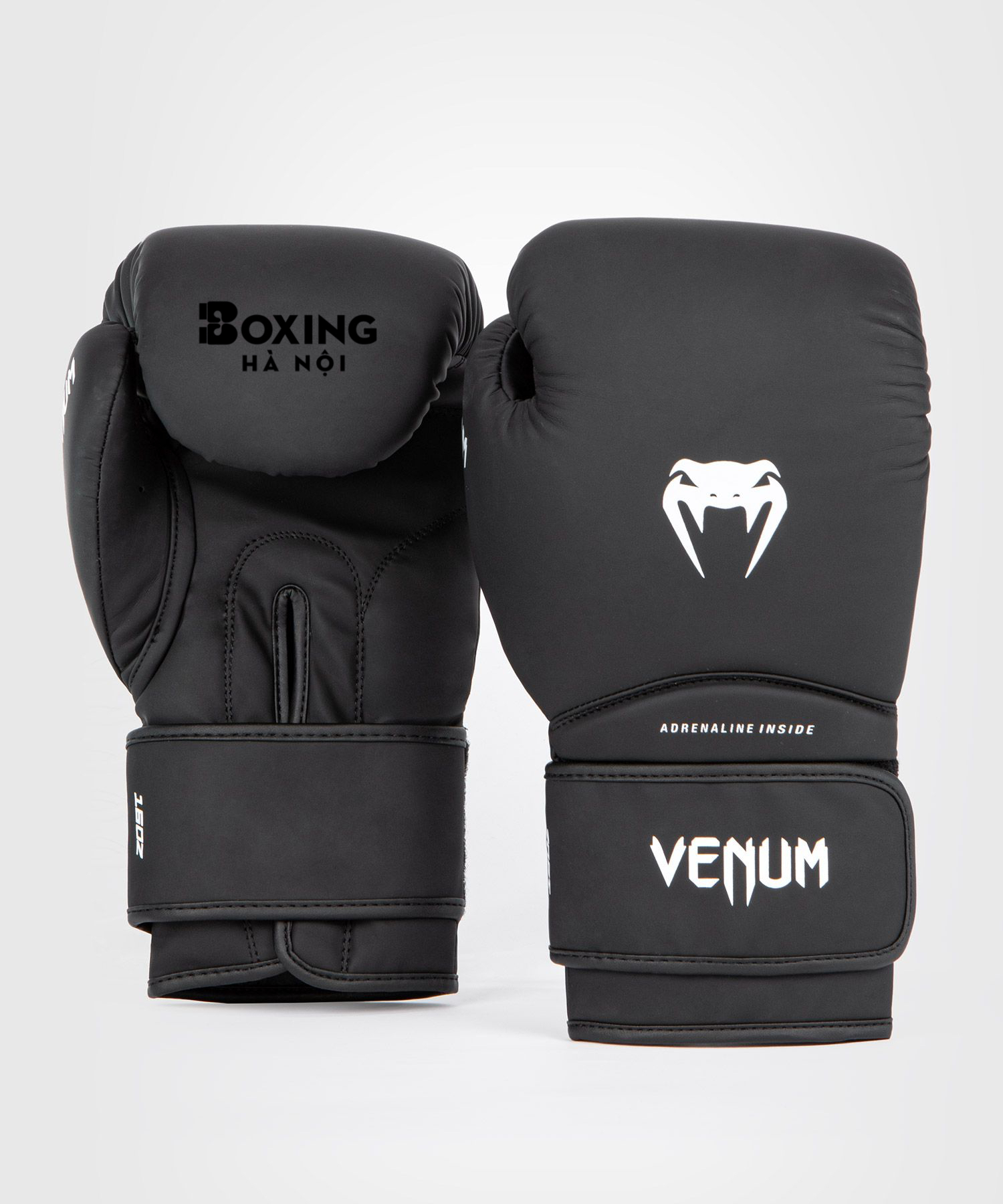 GĂNG TAY ĐẤM BỐC VENUM CONTENDER 1.5 - ĐEN/TRẮNG