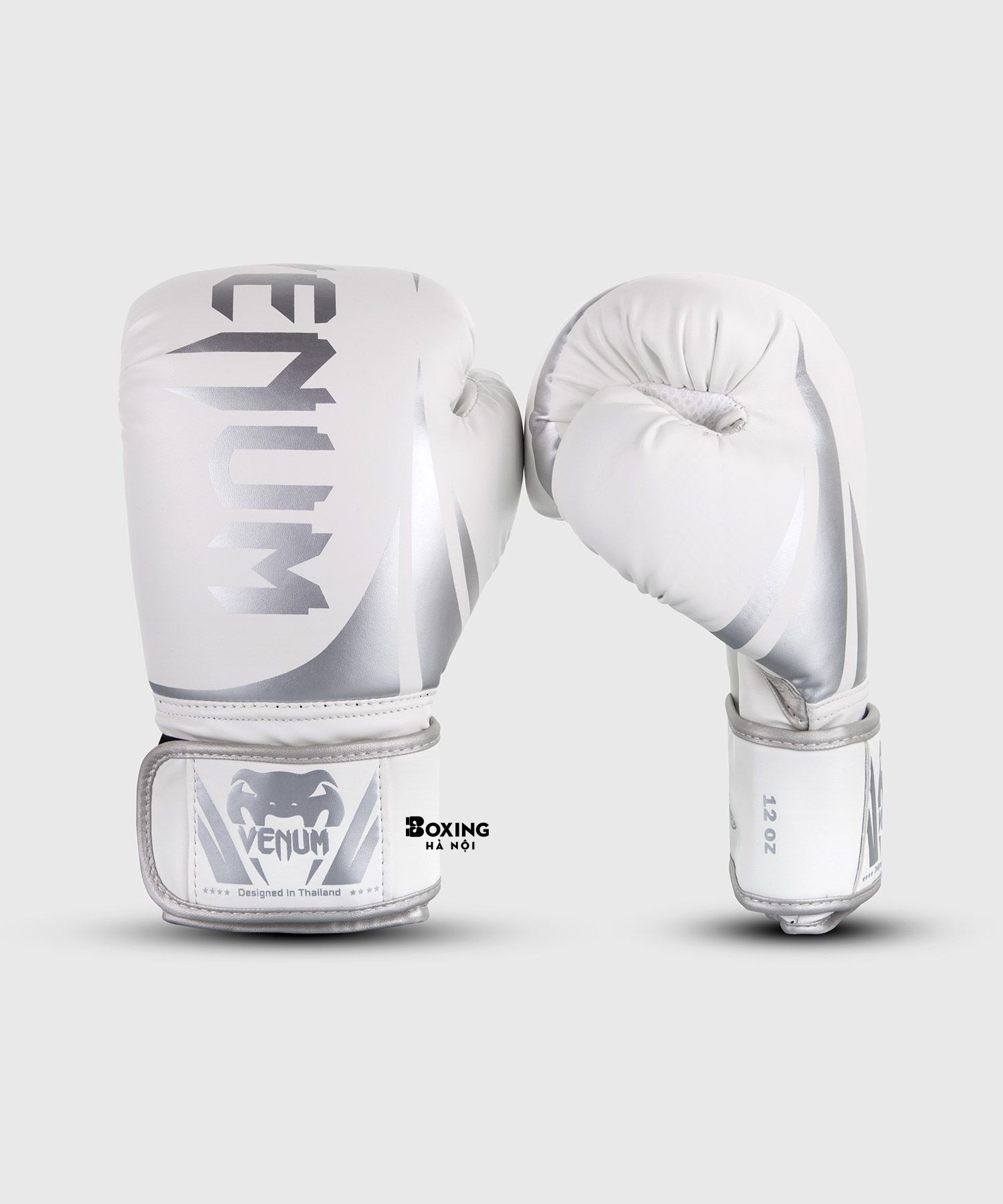 GĂNG TAY BOXING VENUM CHALLENGER 2.0 - TRẮNG / BẠC