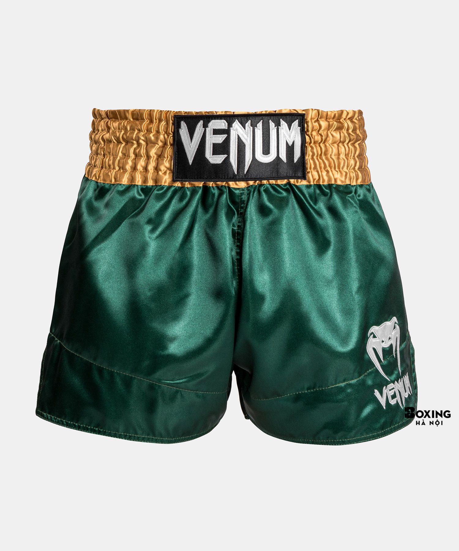 QUẦN MUAY THÁI VENUM CLASSIC - XANH/VÀNG/TRẮNG - XL