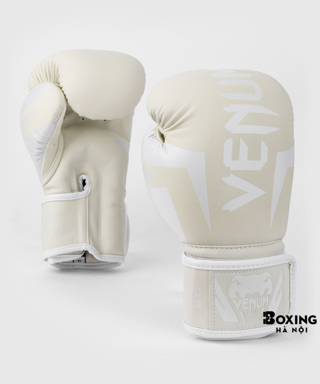 GĂNG TAY BOXING  VENUM ELITE - TRẮNG / NGÀ