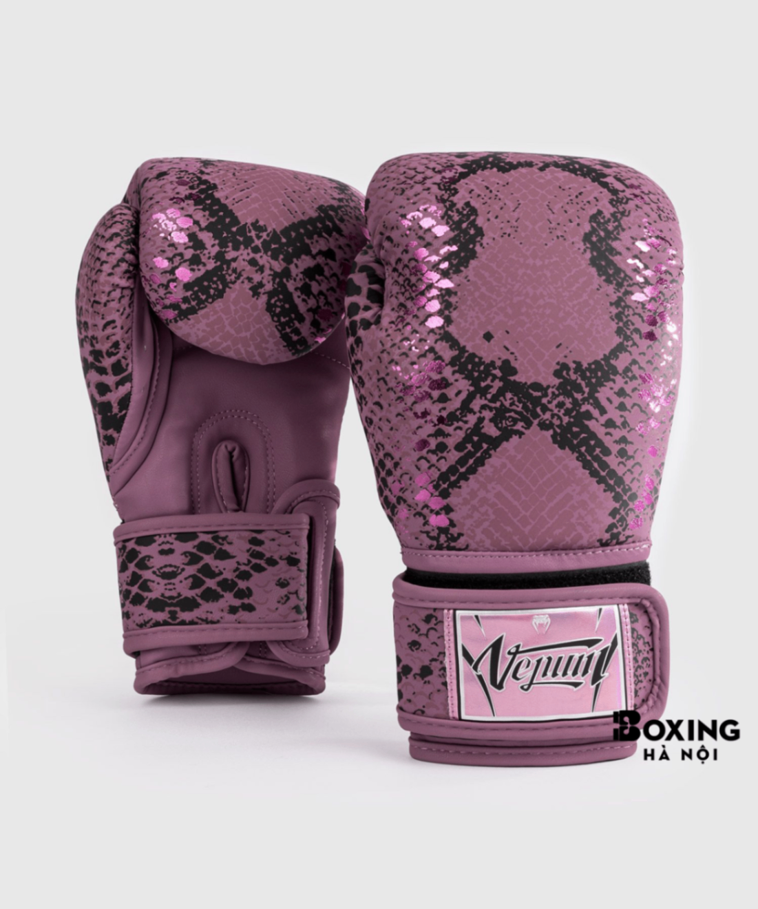 GĂNG TAY BOXING VENUM SNAKE - HỒNG TÍM