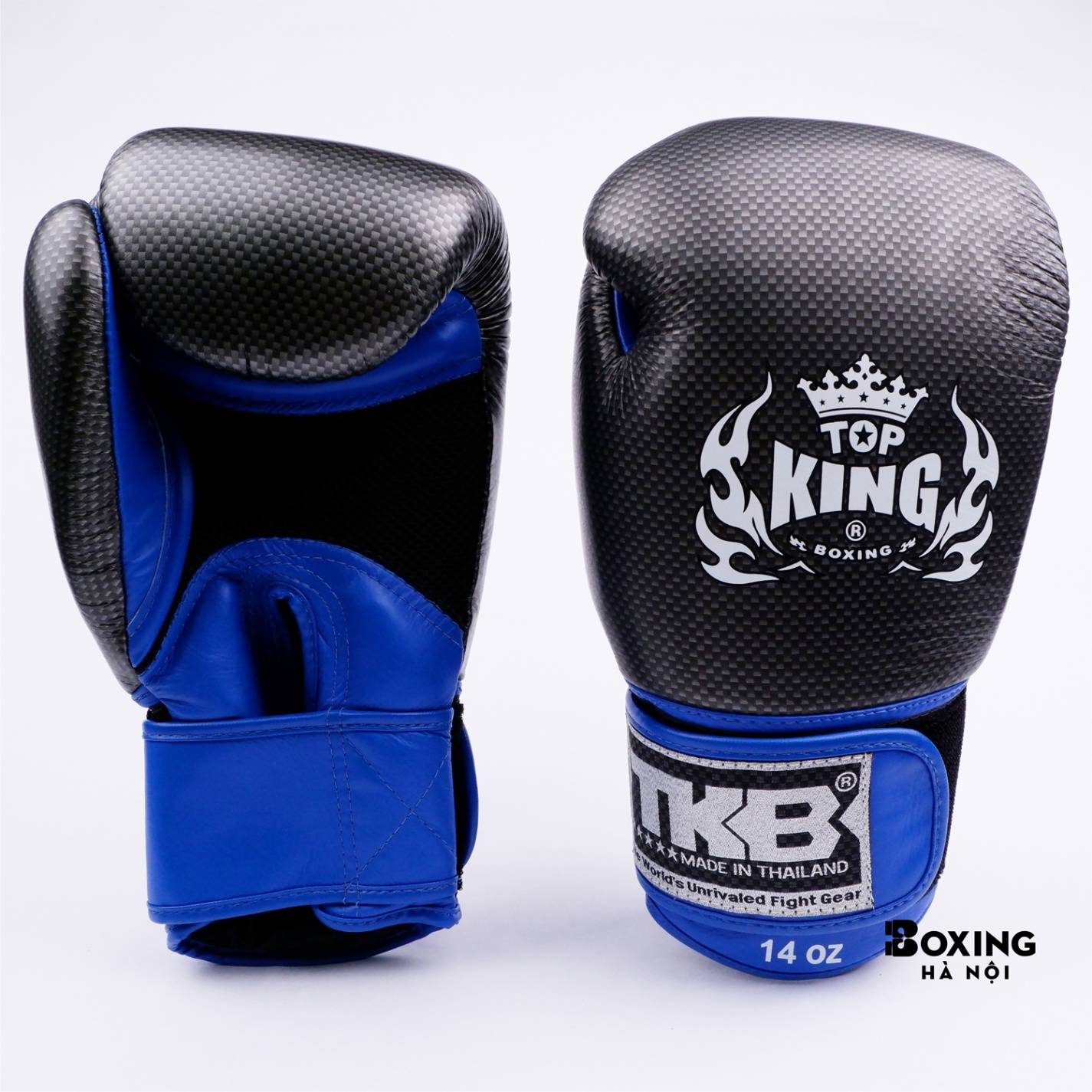 GĂNG TAY BOXING TOPKING EMPOWER BLACK/GRAY/BLUE