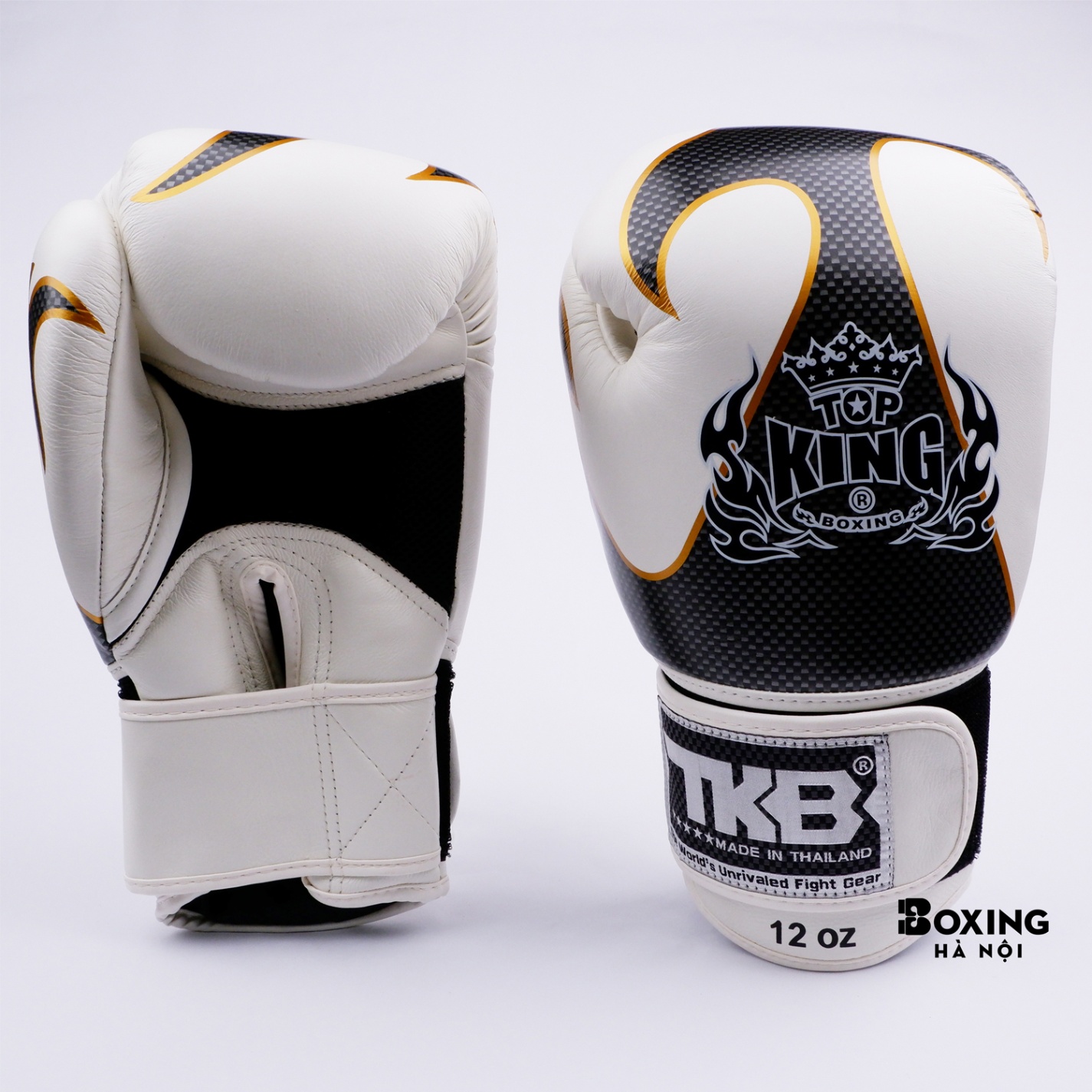GĂNG TAY BOXING TOPKING EMPOWER CREATIVITY 1 WHITE/SILVER