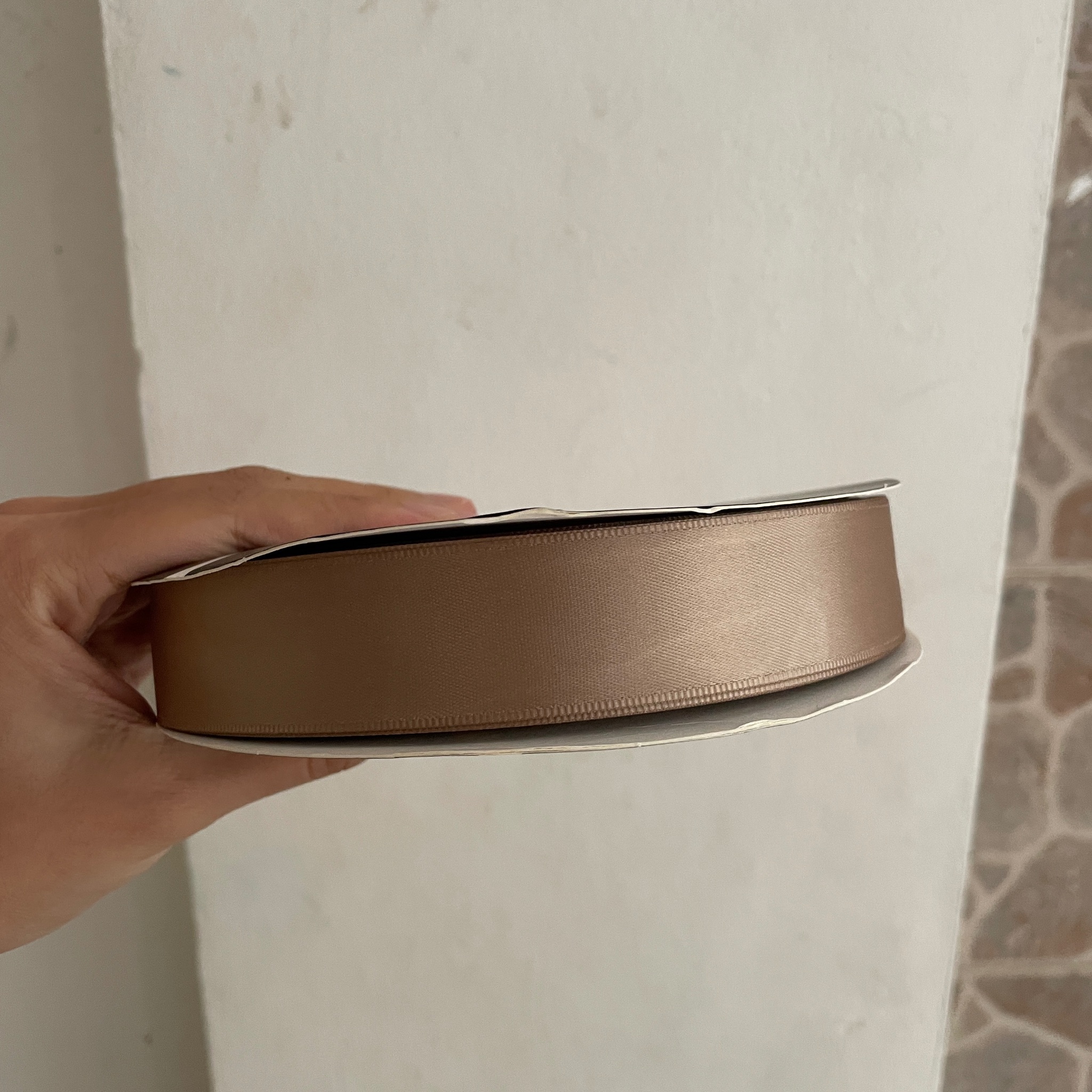 RUY BĂNG LỤA TRƠN CAO CẤP 2.5F