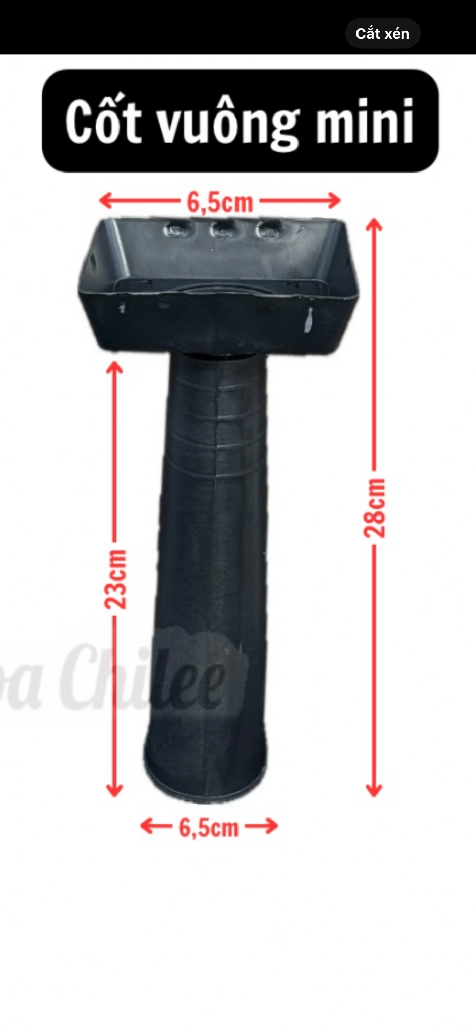 CỐT NHỰA VUÔNG MINI