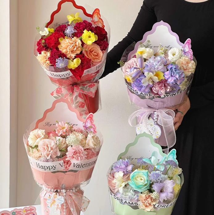 CỐT GIẤY VIỀN MÀU (set 5c)