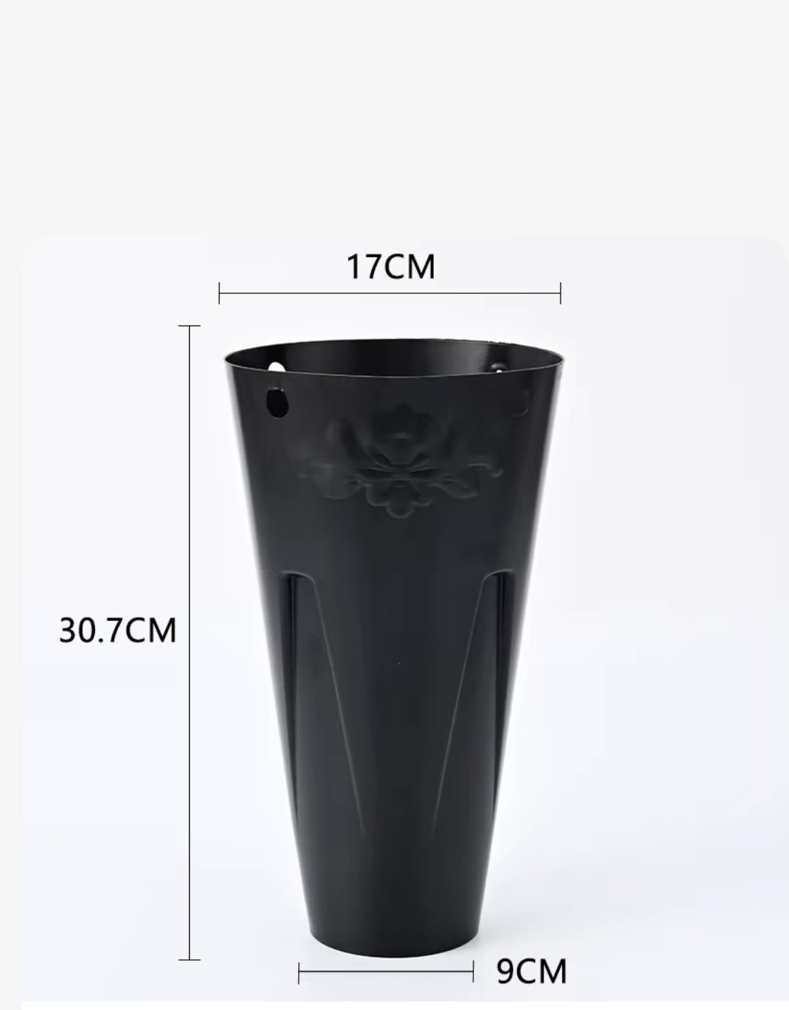 CỐT NHỰA ỐC QUẾ 30cm - Đen