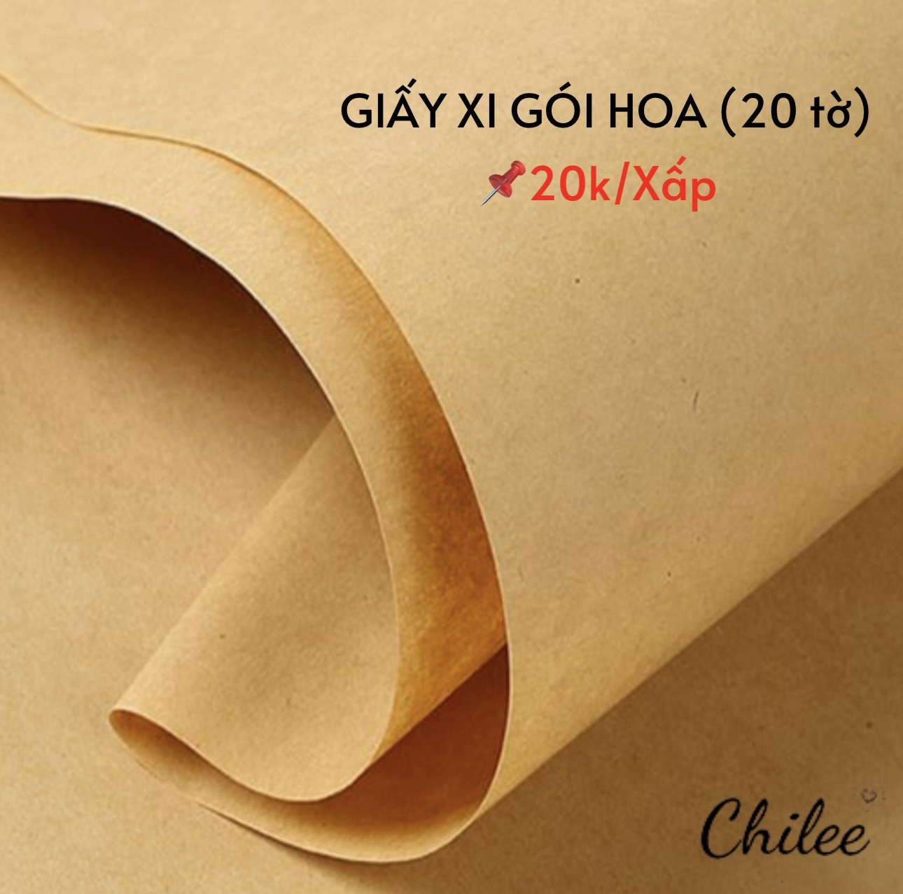 GIẤY XI GÓI HOA (20 tờ)