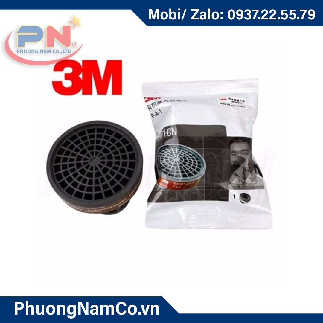 3M Respirator Cartridge/Filter 3301CN, Helps Protect Against Organic Vapors, Acid Gases, Ammonia Methylamine, Formaldehyde and Particulates