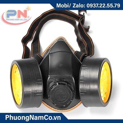 NP306 Respirator Mask, Full Facepiece Gas Mask Reusable Professional Breathing Protection Against Dust,Chemicals,Pesticide and Organic Vapors, Perfect for Painters and DIY Project