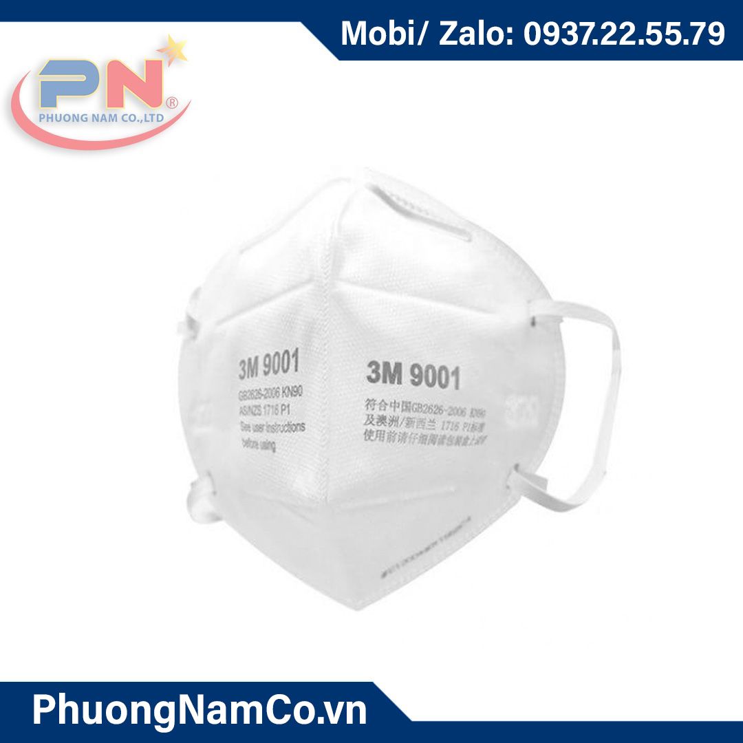 3M 9001 dust mask, disposable, helps protect against oil-free particles