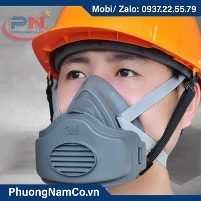 3M Half Facepiece Reusable Respirator 3200, Respiratory Protection