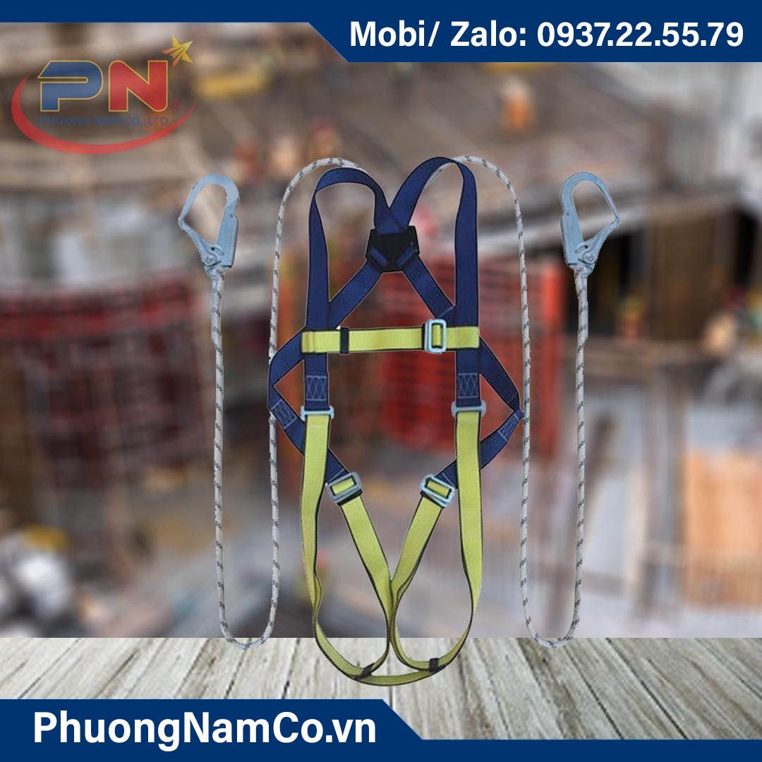 SH-TT02 Construction safety belt 2 hooks Position protection comfortable construction style Harness