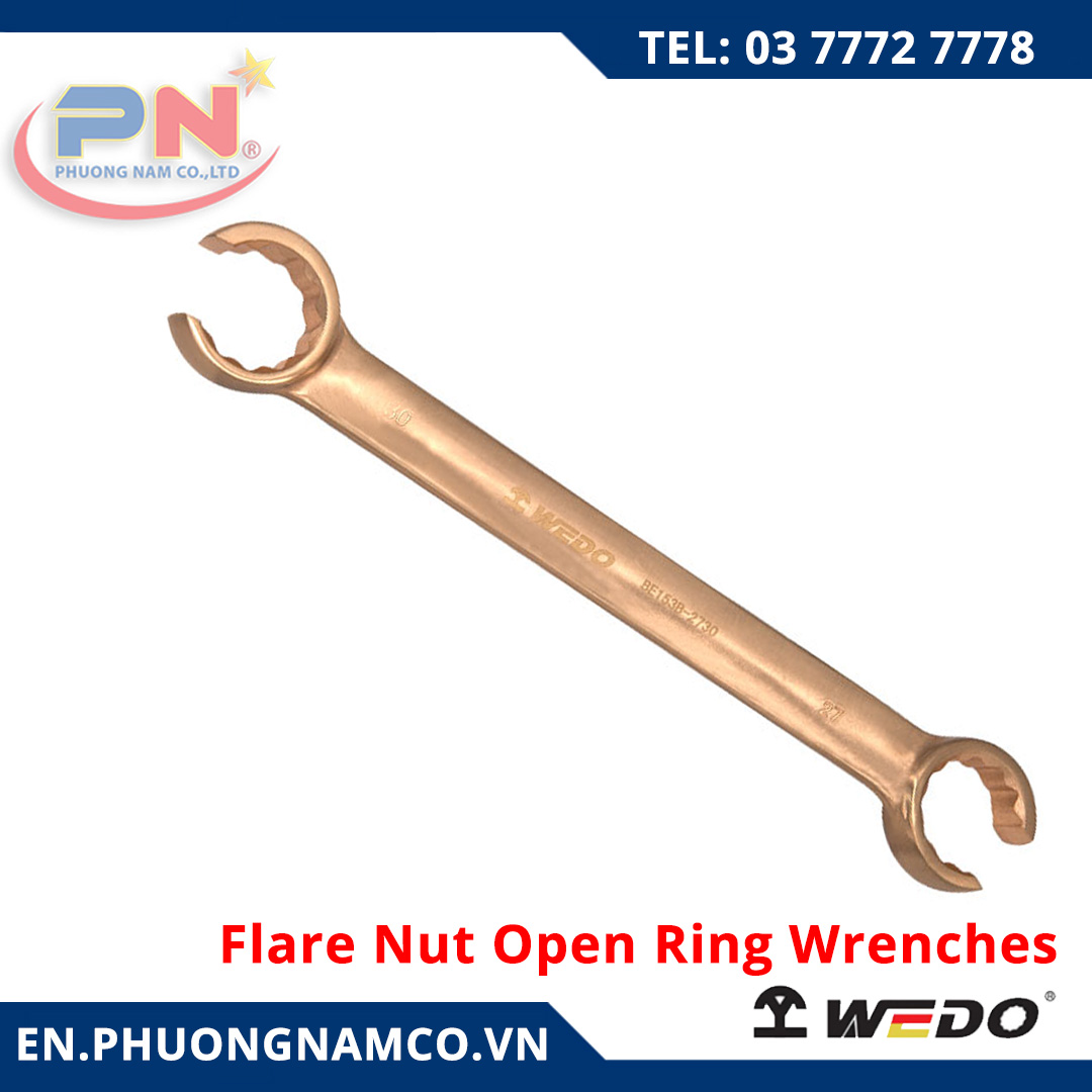 Flare Nut Open Ring Wrenches