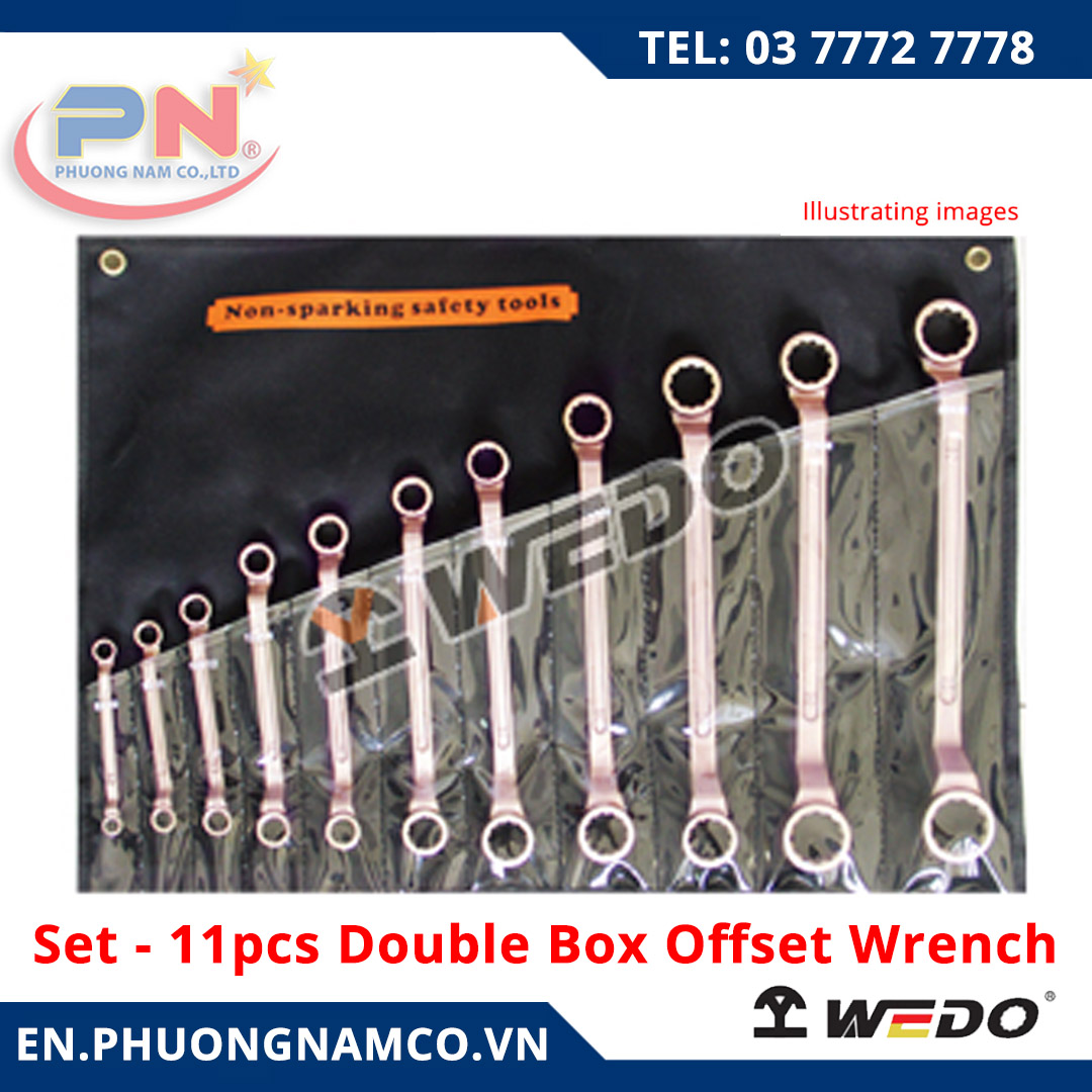 Set - 11pcs Double Box Offset Wrench