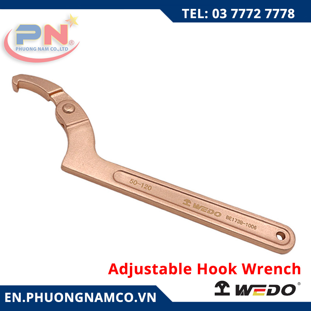 Adjustable Hook Wrench