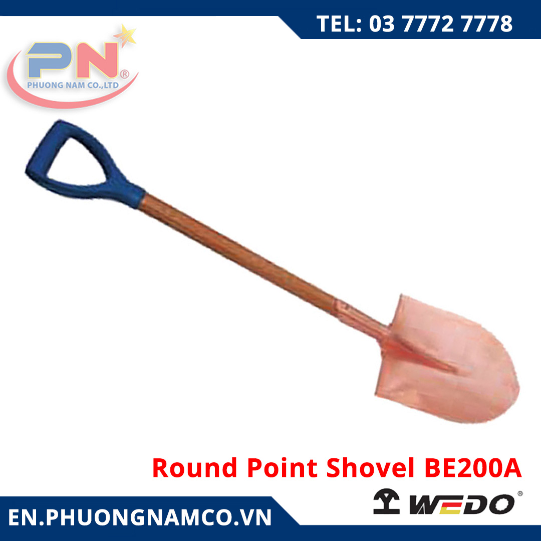 Round Point Shovel BE200A