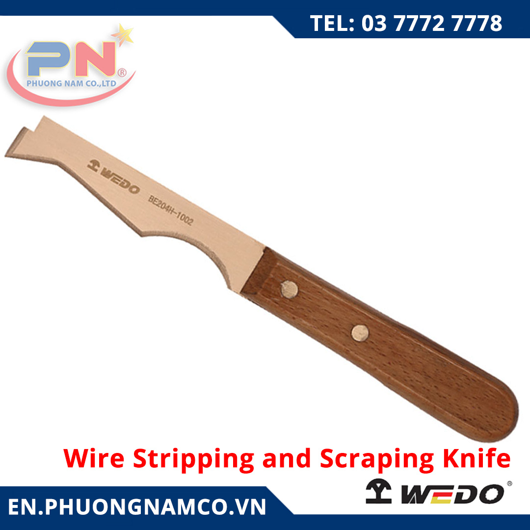 Wire Stripping and Scraping Knife