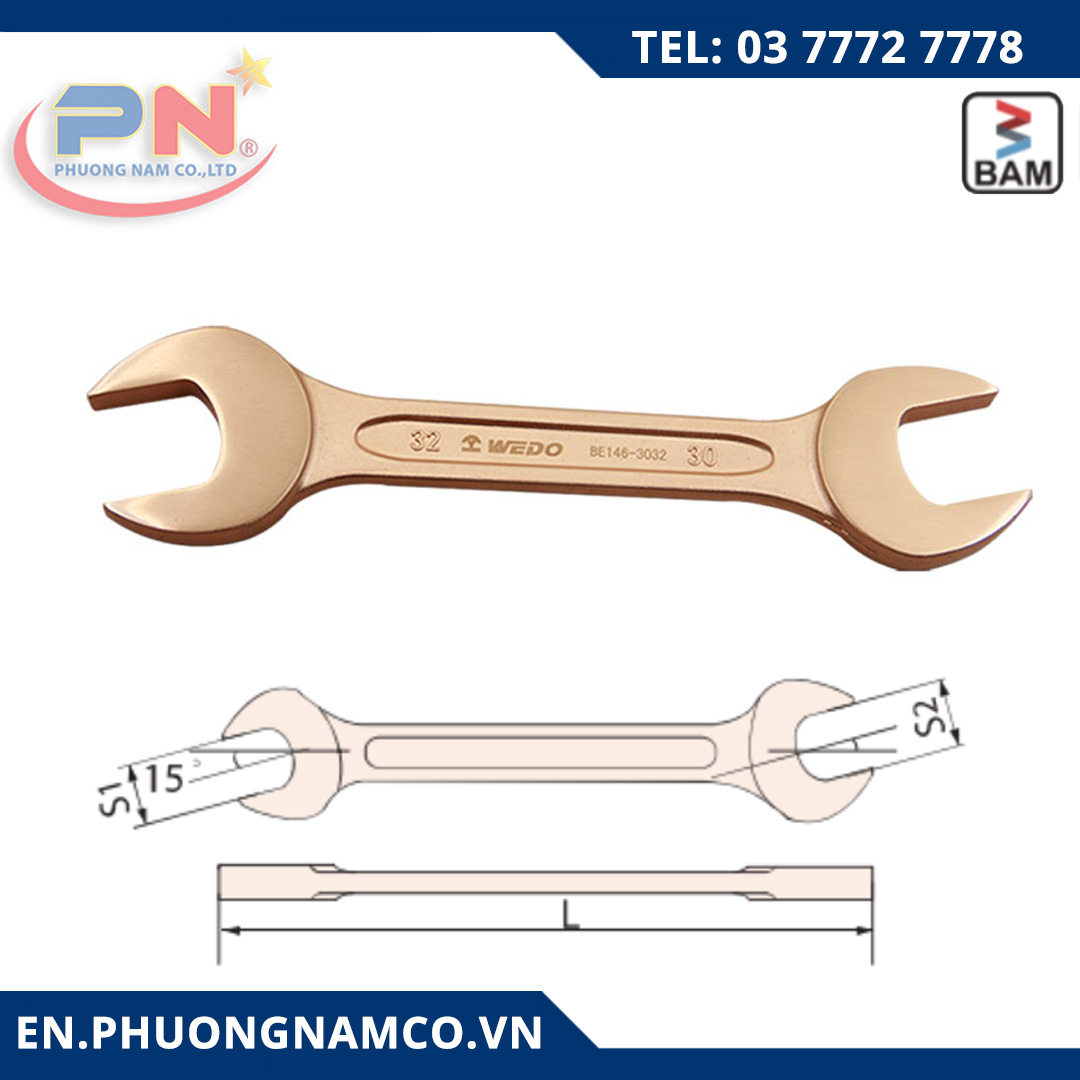 Double Open End Wrench