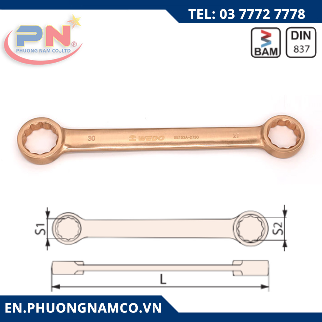 Double Flat Box Wrench