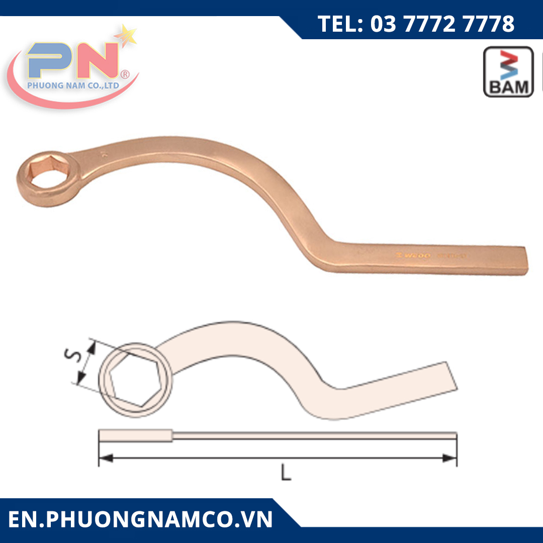 Single Bent Box Wrench BE157A