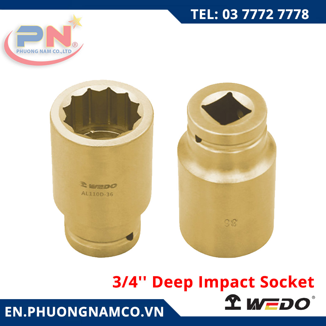 3/4'' Deep Impact Socket AL110D