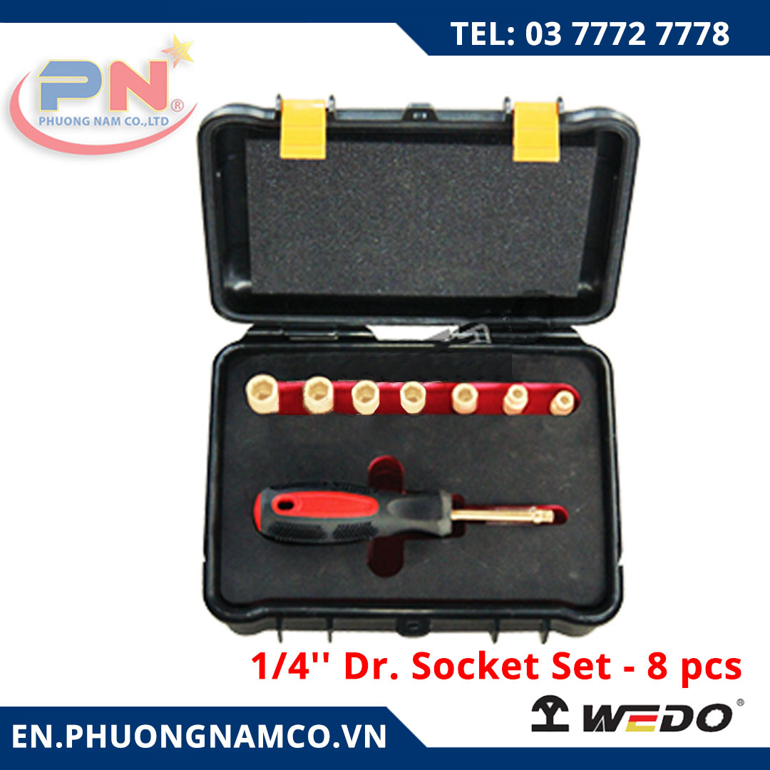 1/4'' Dr. Socket Set - 8pcs