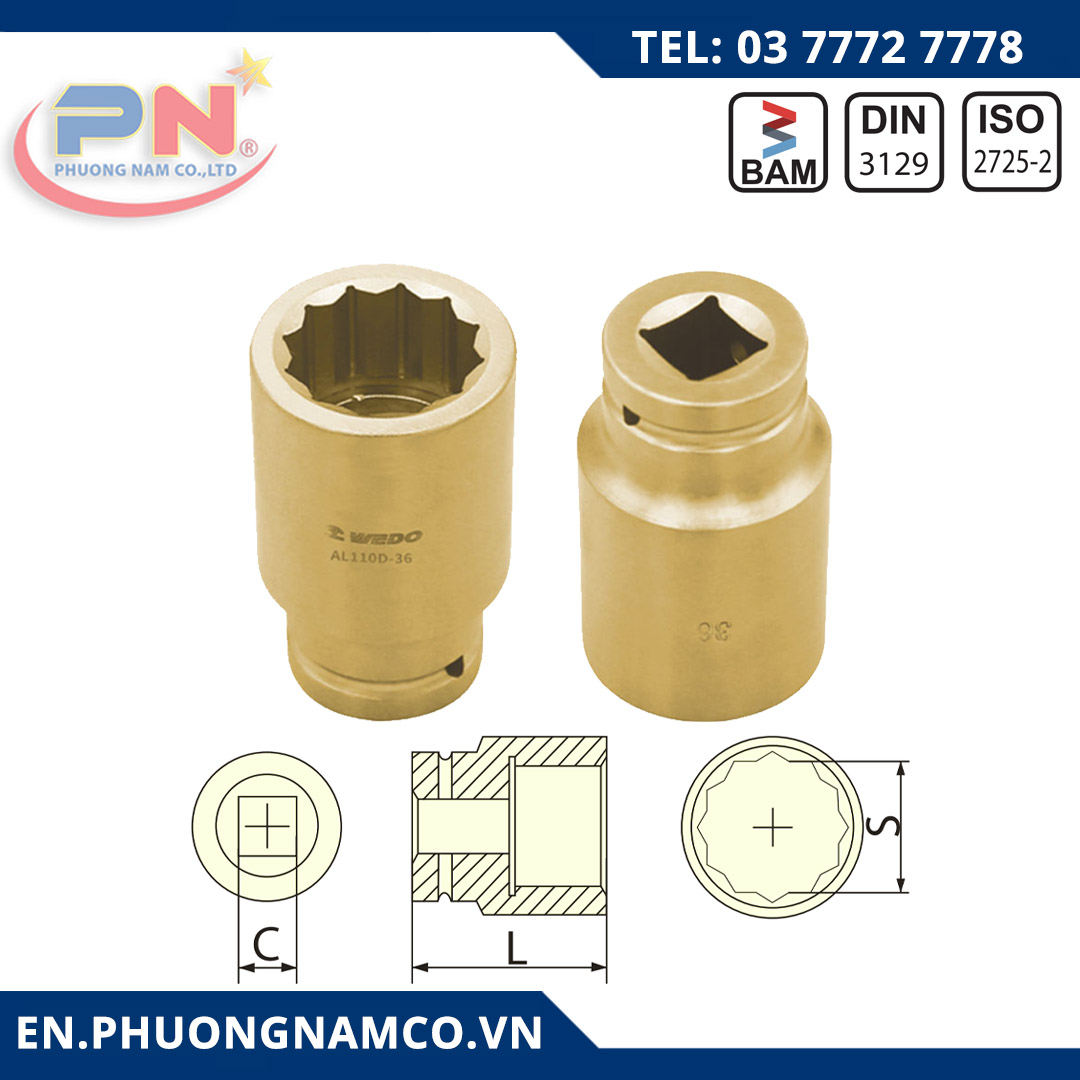 3/4'' Deep Impact Socket AL110D