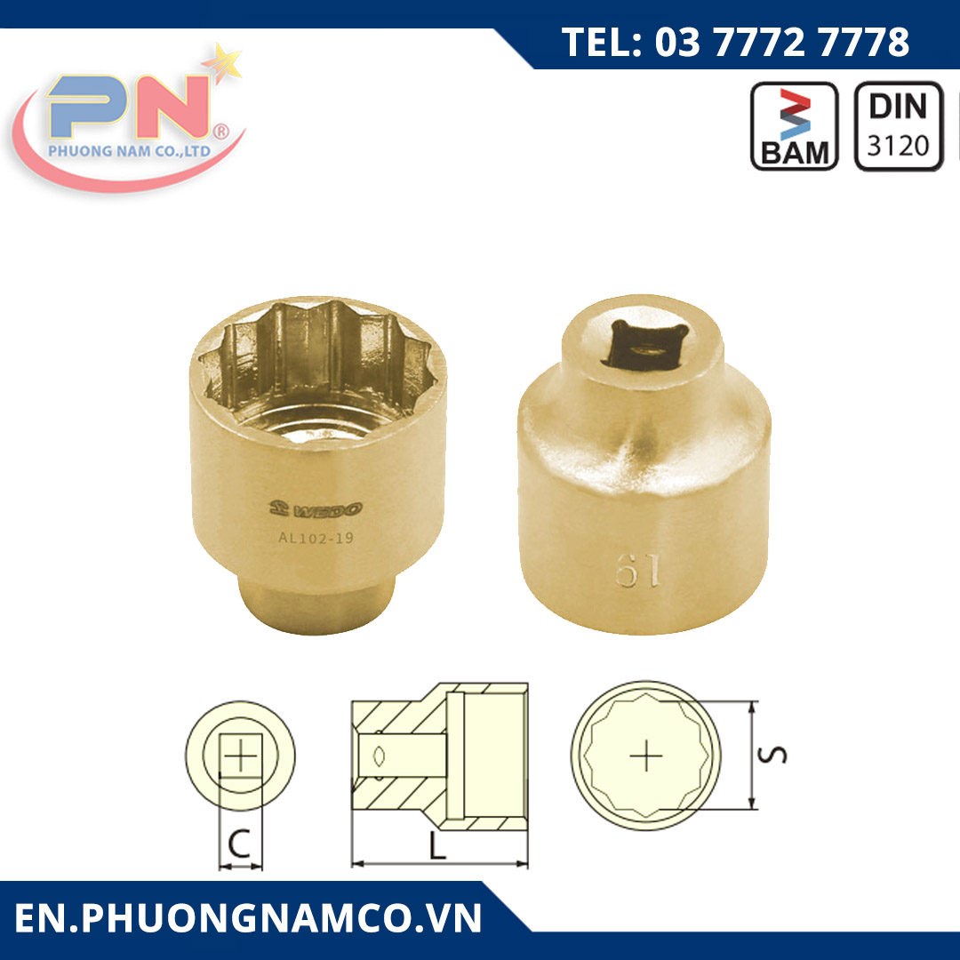 1/4'' Socket AL102