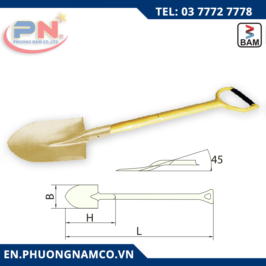 Round Point Shovel AL200