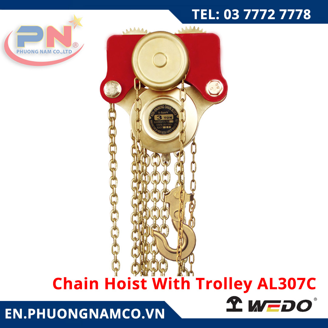 Chain Hoist With Trolley AL307C