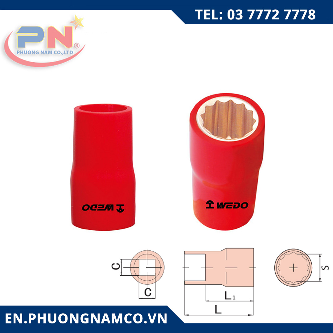 Insulated Socket (C=3/8) INB6301A