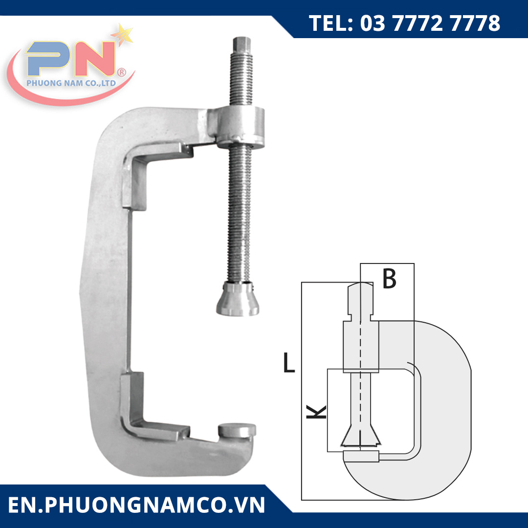 Stainless G Clamp ST8616