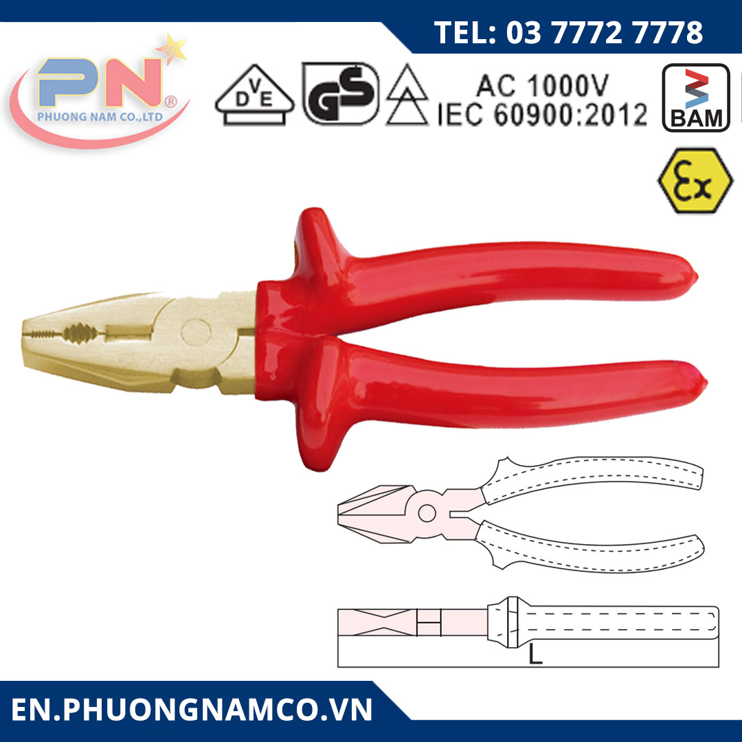 Insulated Lineman Pliers INA6201A