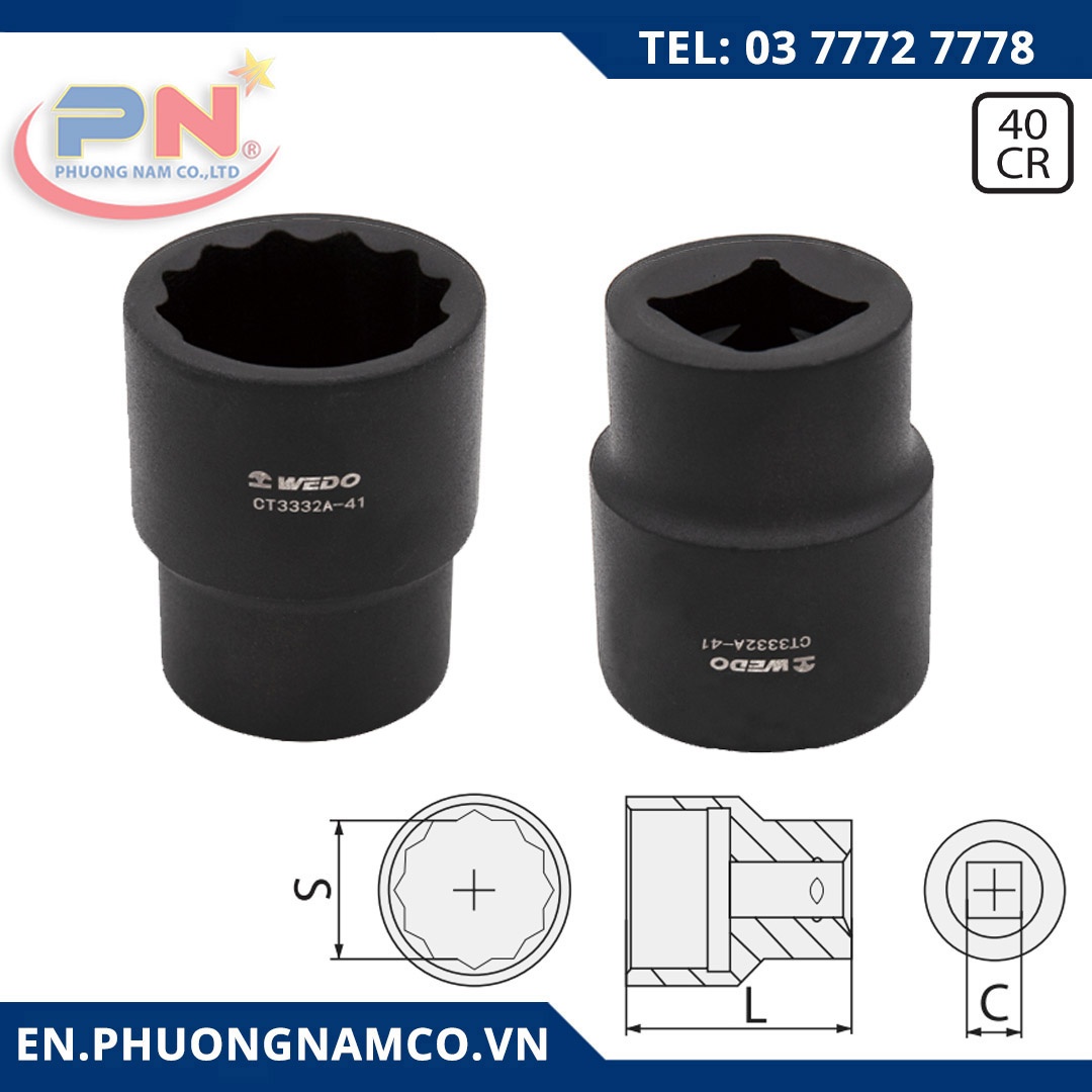 3/4'' Dr Socket CT3332A