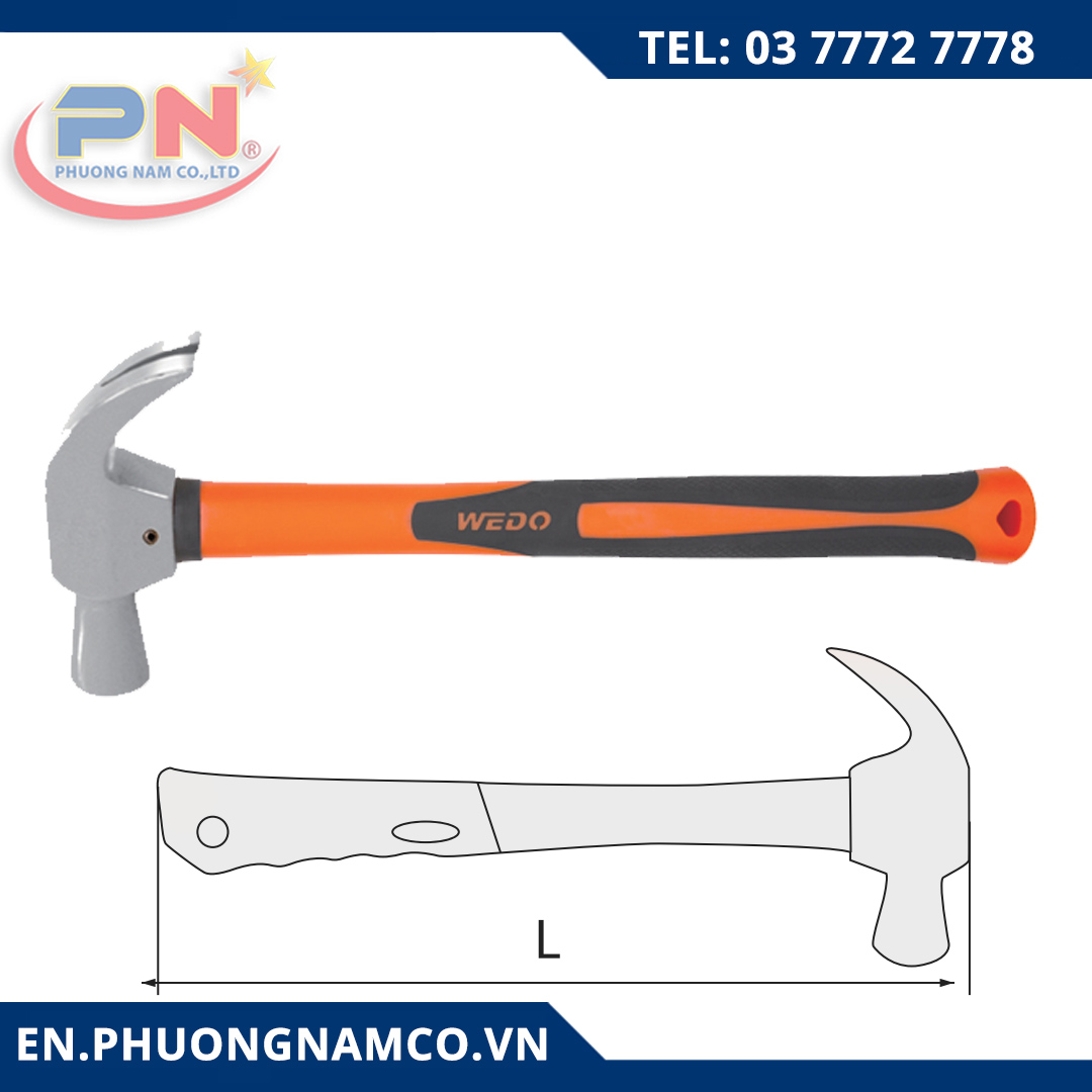 Stainless Claw Hammer ST8406