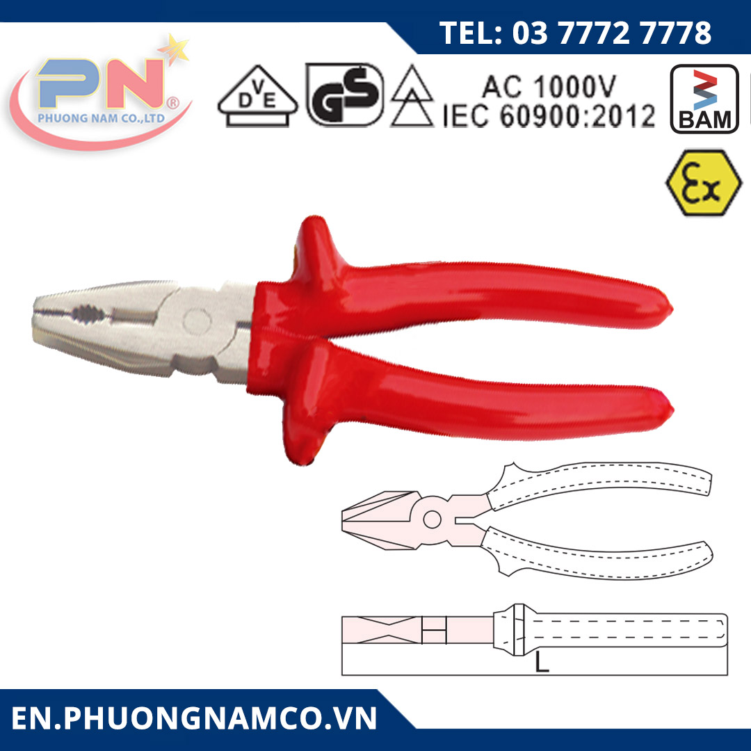 Insulated Lineman Pliers IN501A