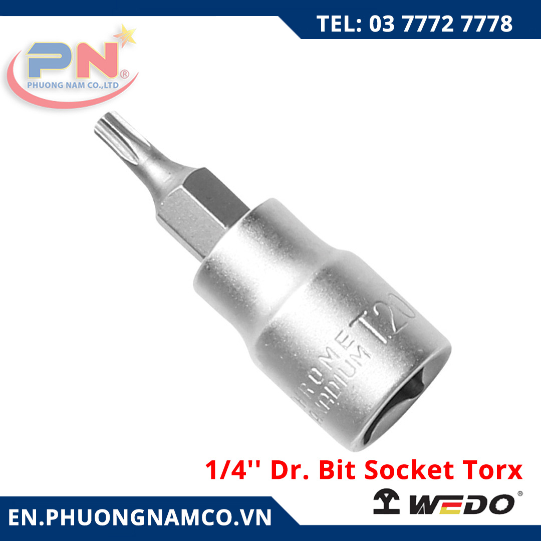 1/4'' Dr. Bit Socket Torx WD126