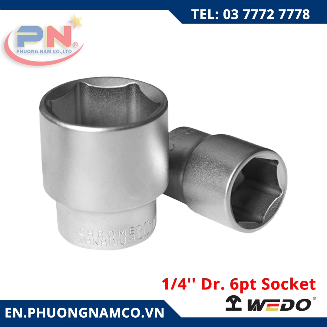 1/4'' Dr. 6pt Socket WD101